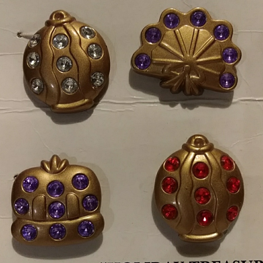 Vintage Avon Diane Von Furstenberg Button Covers … - image 2